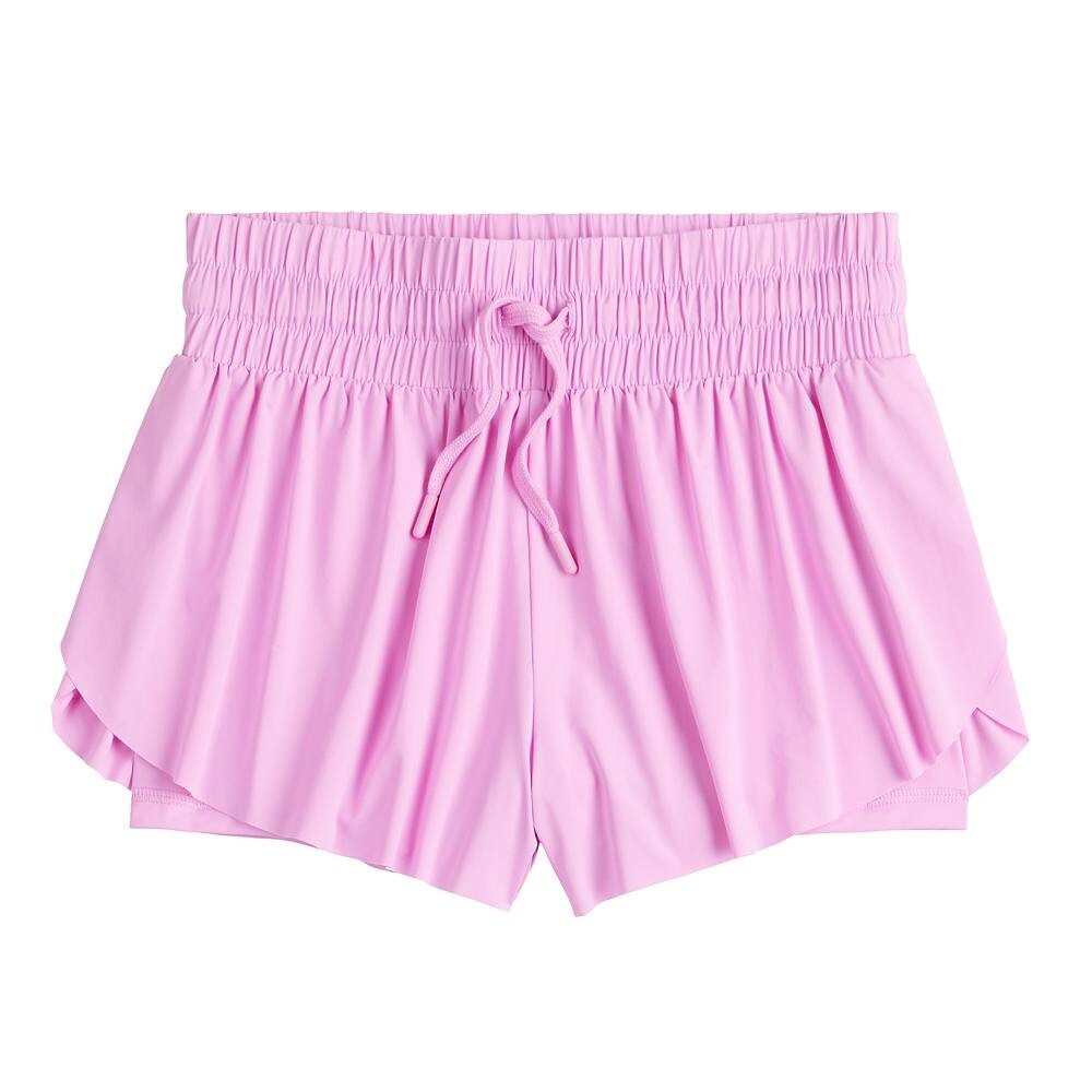 

Трикотажные шорты с бабочками Tek Gear для девочек 7–16 лет, цвет Pink Cheer