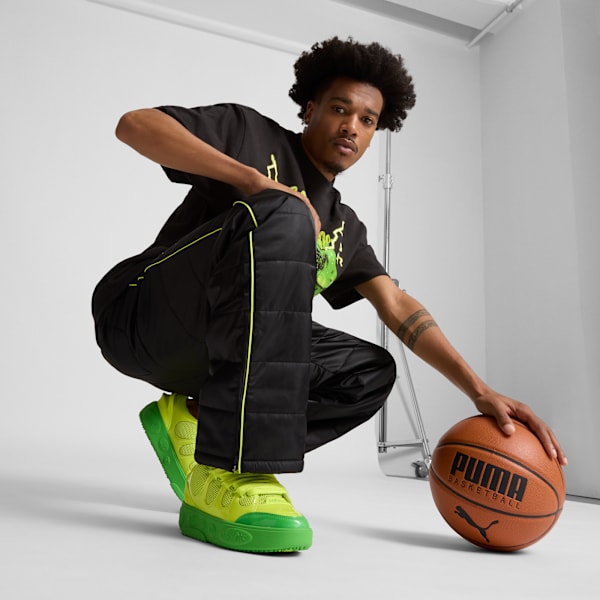 Мужские кроссовки Lamelo Ball Lafranc? Assist Puma, зеленый — фото 3