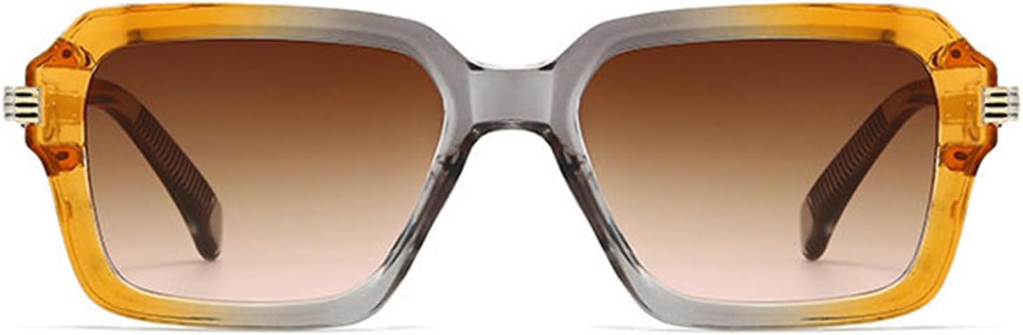 

Мужские солнцезащитные очки-пилот в стиле ретро с защитой от УФ-излучения UV400, модные женские очки с заклепками, квадратной, градиентной и многоугольной формой, для вождения и отдыха на открытом воздухе helena, C2