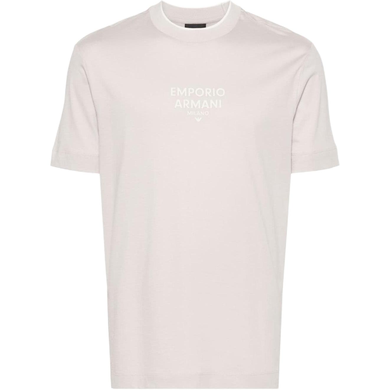 

Футболка с логотипом EMPORIO ARMANI, серая