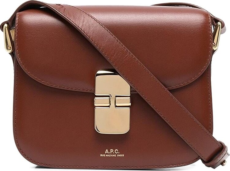 

Сумка через плечо A.P.C. Mini Grace 'Hazelnut', медный