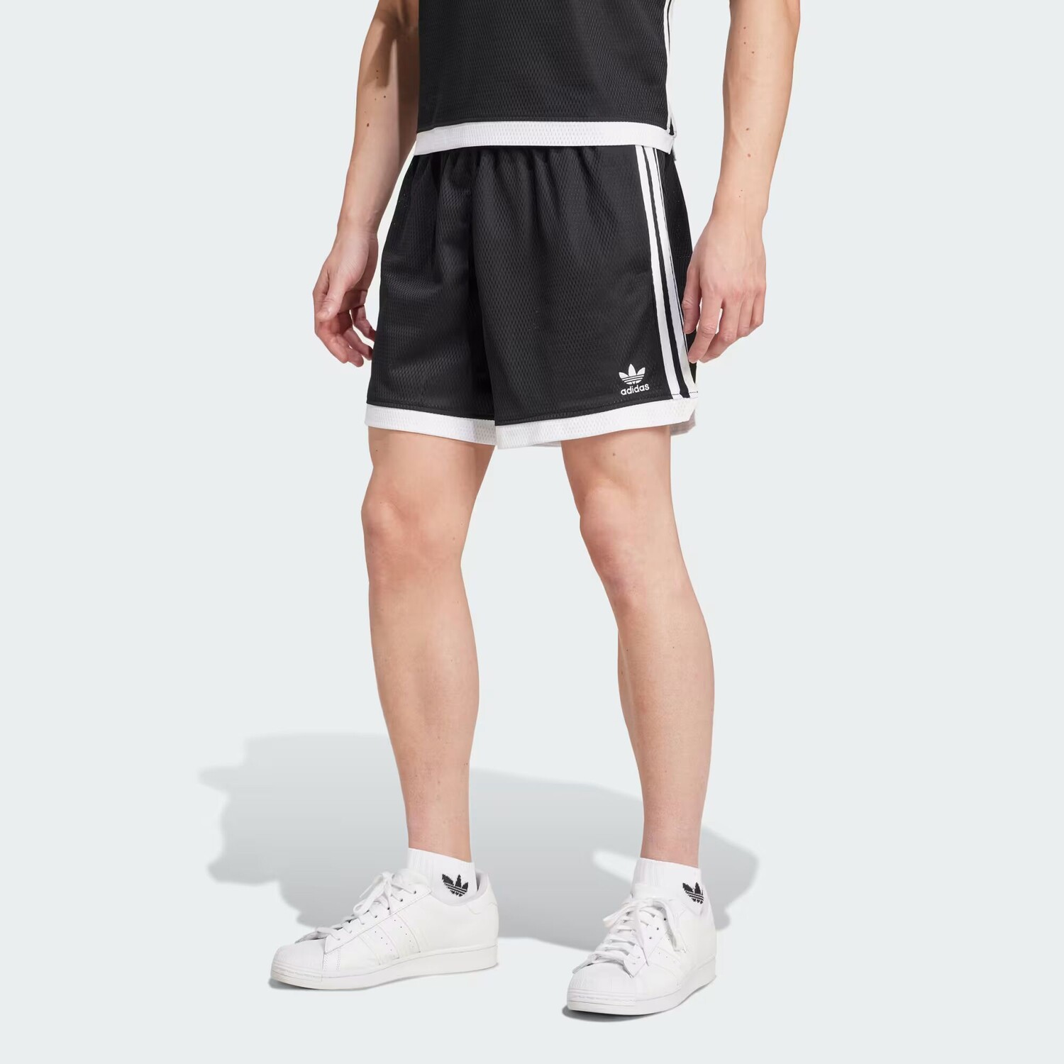 

Шорты Adicolor с люверсами Adidas, цвет Black