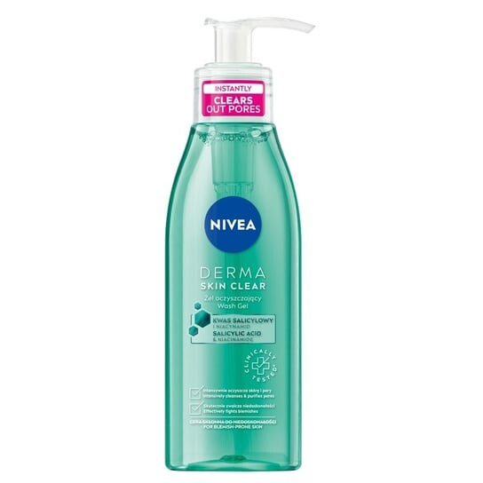 

Очищающий гель против несовершенств 150мл Nivea, Derma Skin Clear