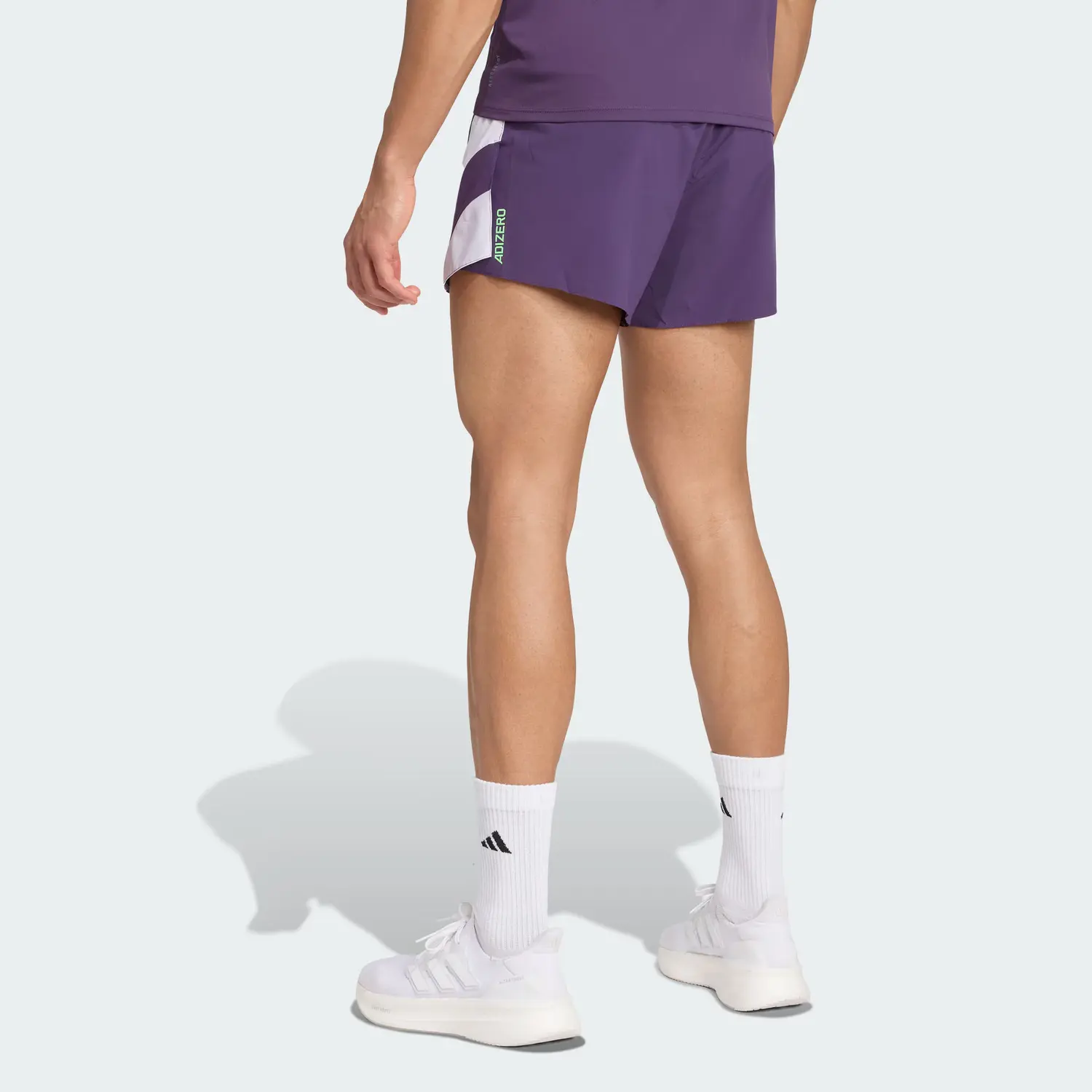Мужские шорты Adizero Sports Adidas, фиолетовый — фото 3