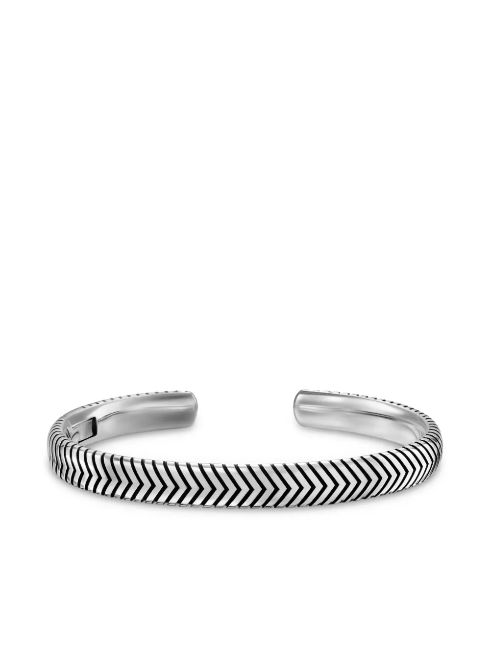 

Серебряный браслет-кафф David Yurman, серебяный