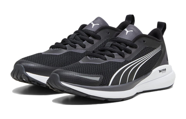 Кроссовки kruz nitro 'black silver' Puma, черный — фото 3