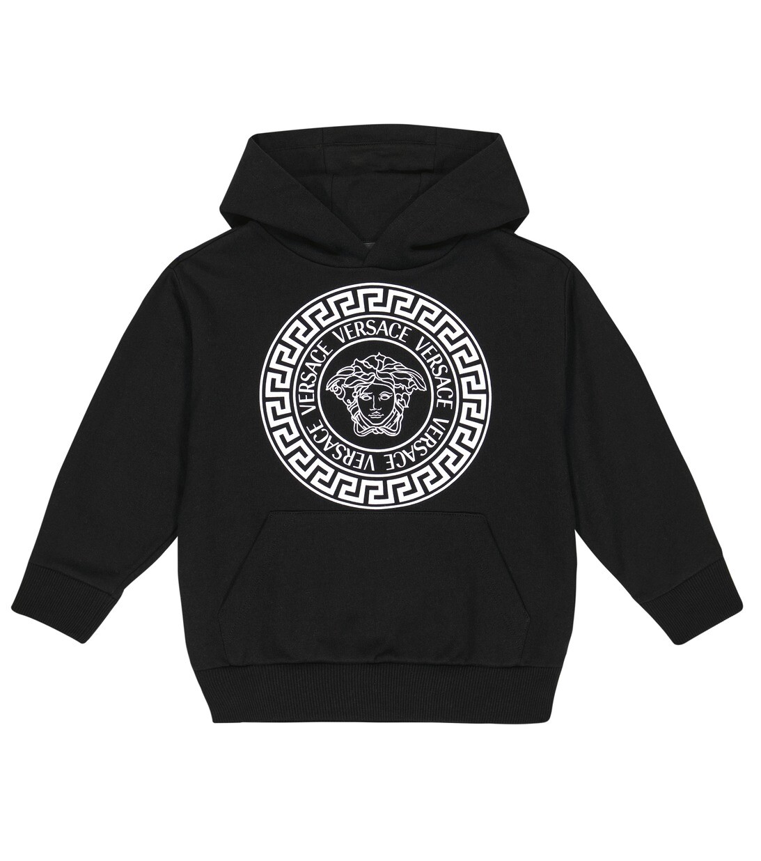 

Худи с принтом Medusa Versace, черный