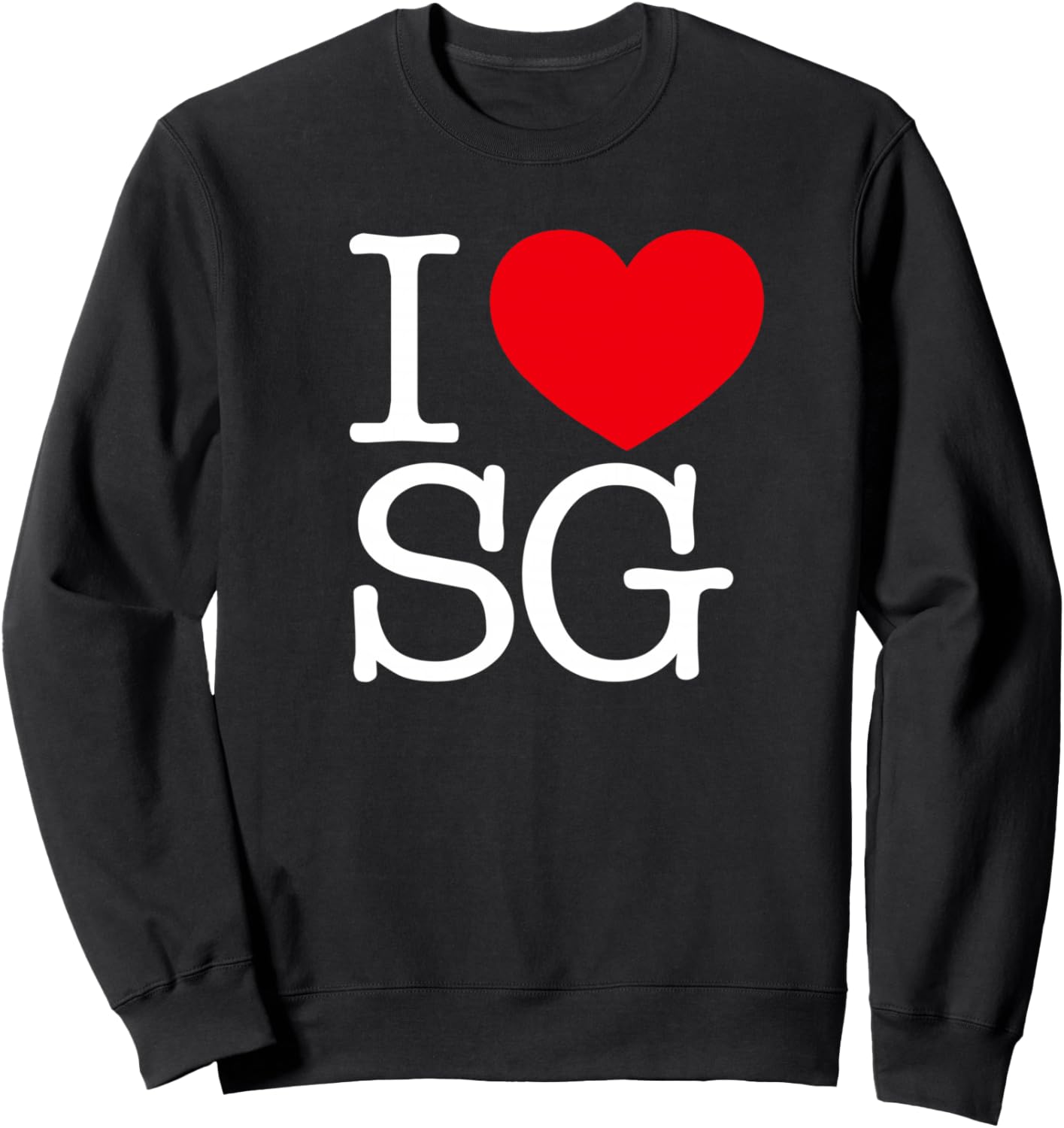 

Толстовка I Love Heart SG, черная, размер S Sg Gift Idea Co., Черный, Толстовка I Love Heart SG, черная, размер S Sg Gift Idea Co.