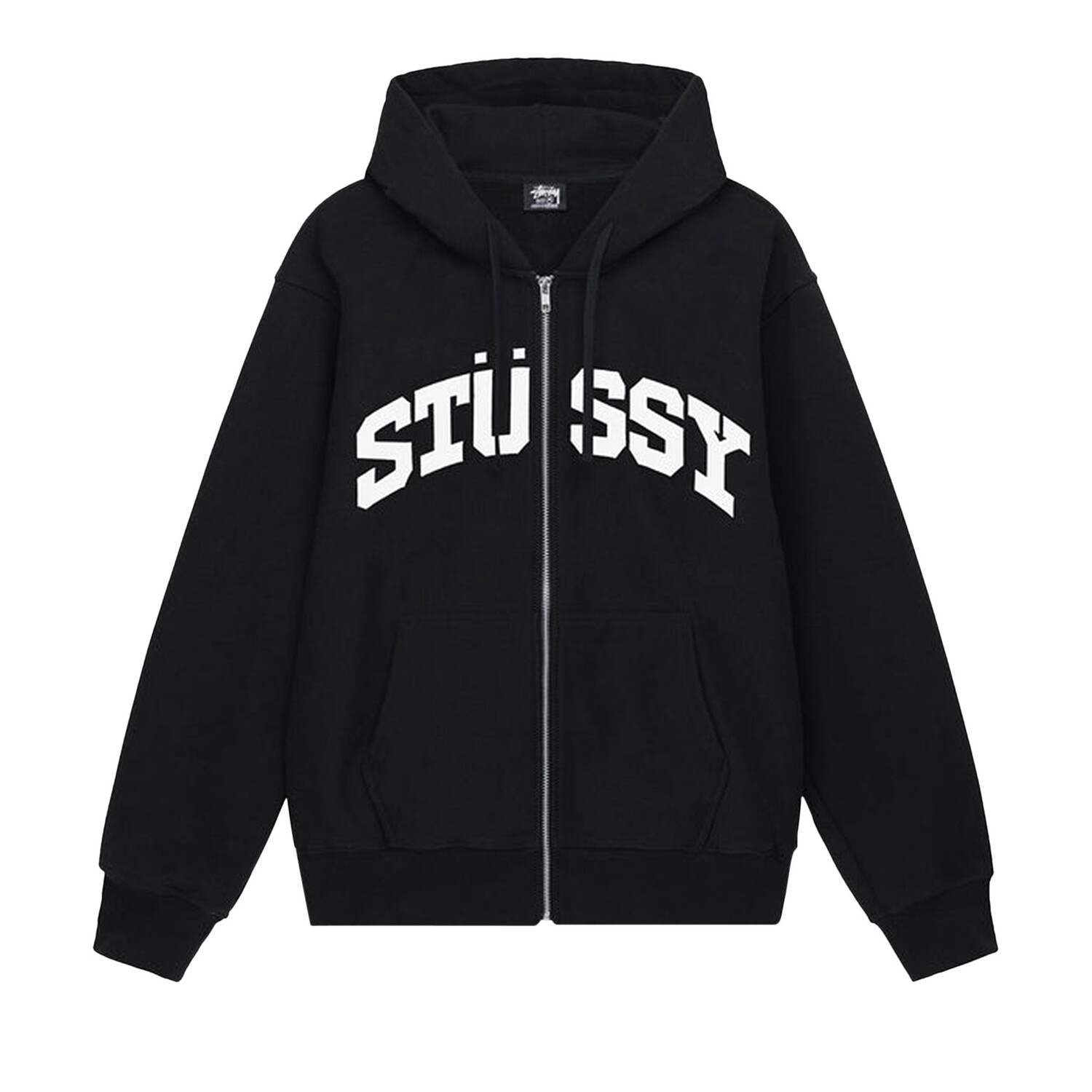 

Толстовка на молнии Stussy Block Sport, цвет Черный