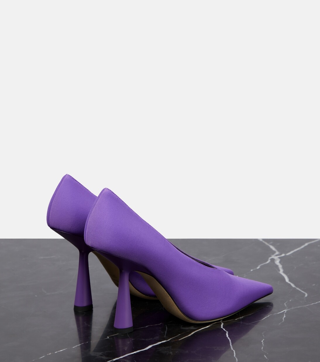 Марианна 100 туфли Jimmy Choo, фиолетовый — фото 3