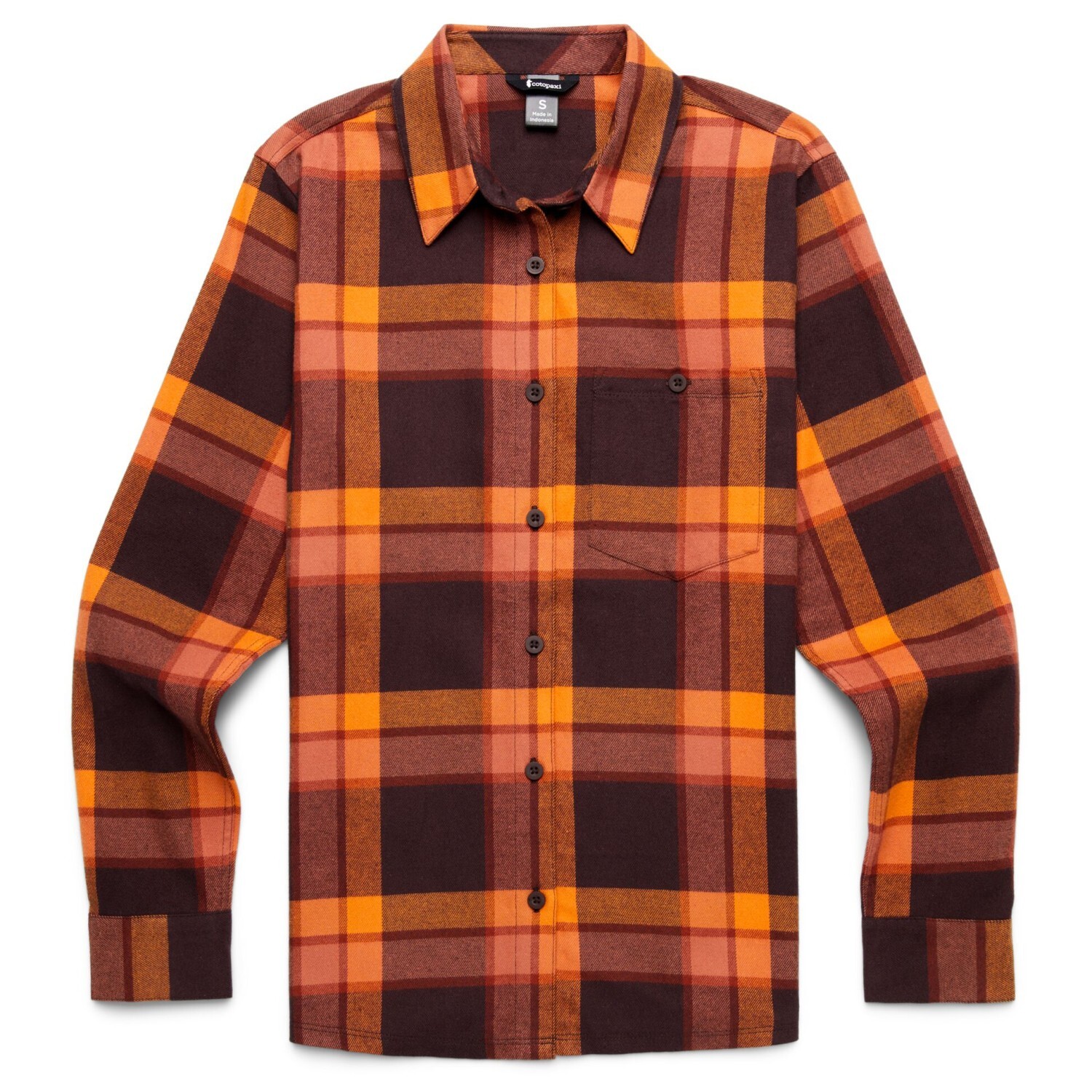 

Рубашка Cotopaxi Quedo Flannel Shirt, цвет Chestnut Plaid