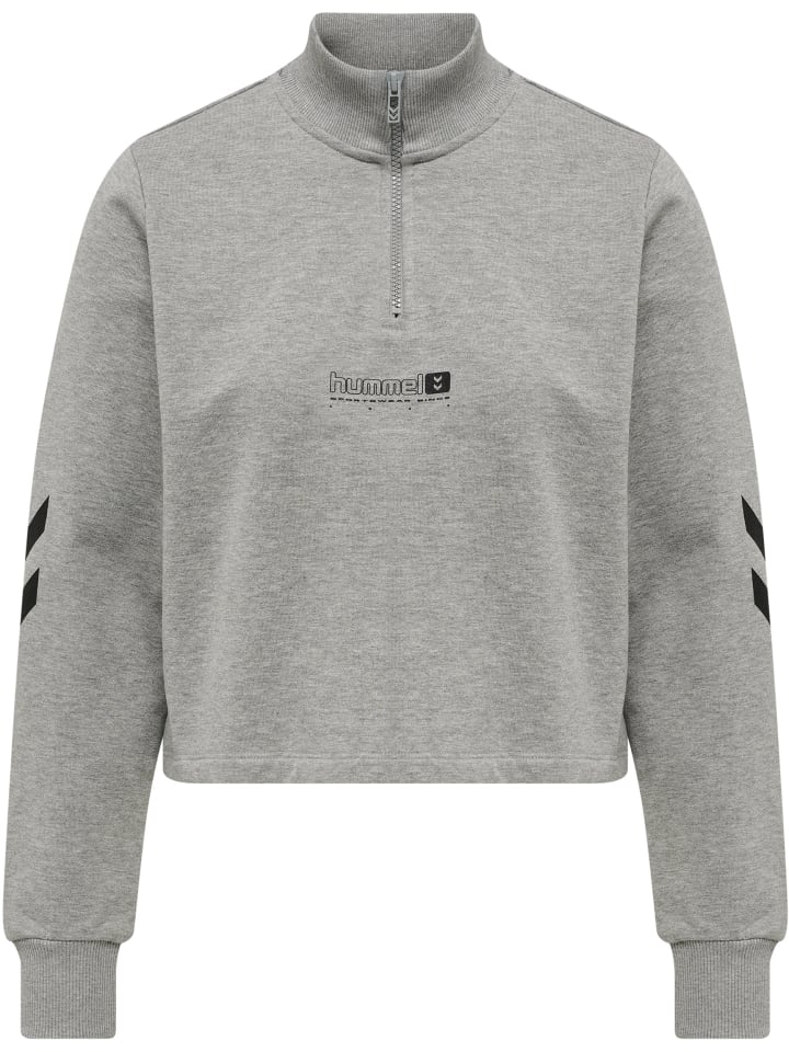 

Толстовка Hummel Reißverschluss Sweatshirt Hmllgc Damen, цвет GREY MELANGE