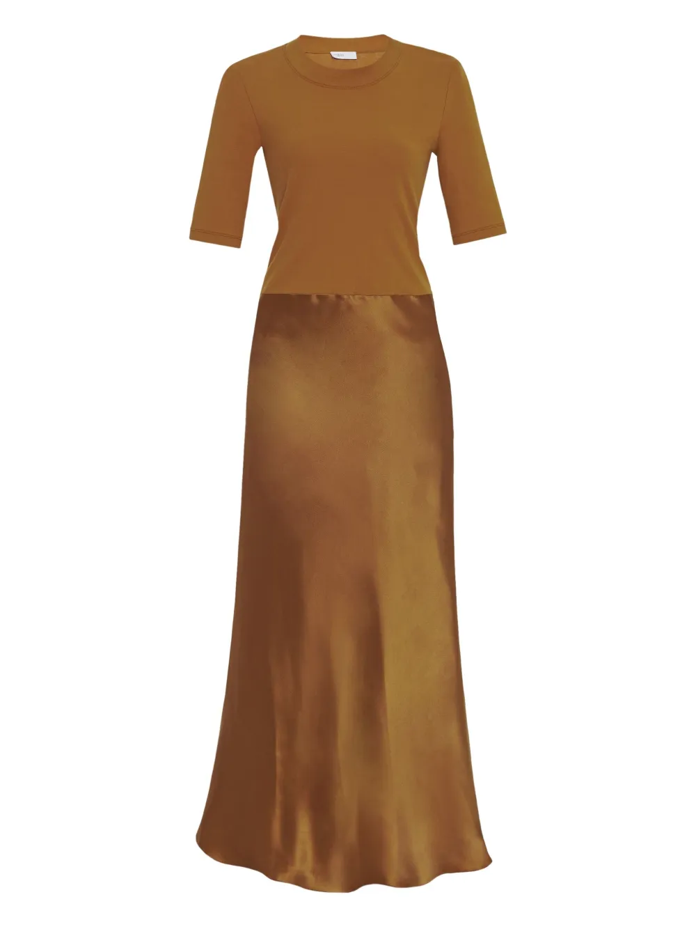 

Платье-комбинация в рубчик Rosetta Getty, оранжевый