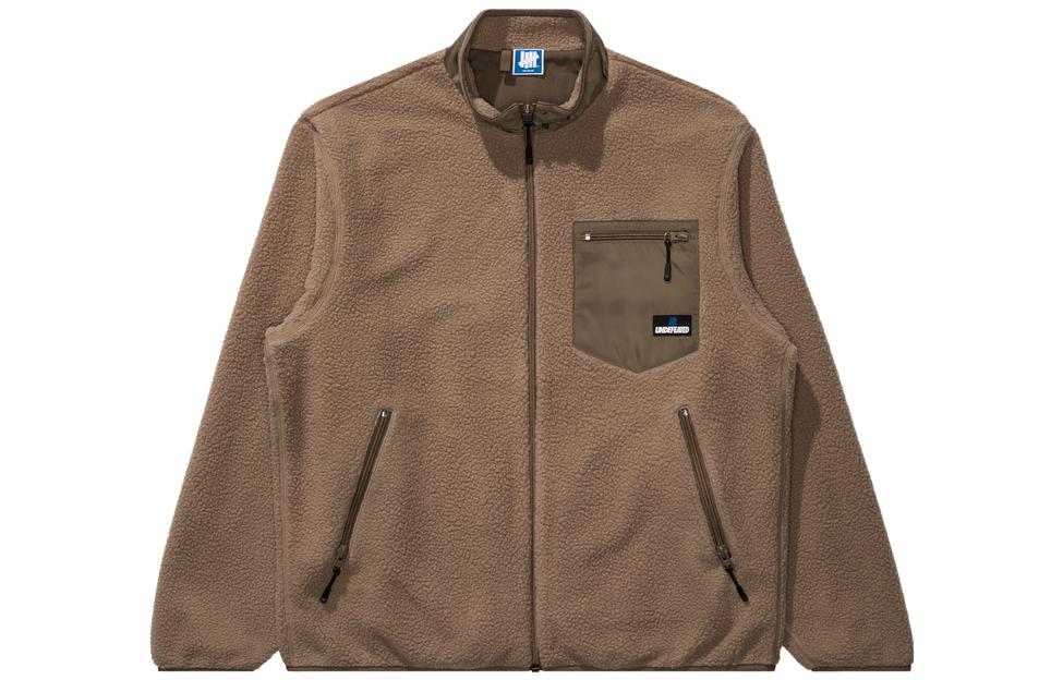 

UNDEFEATED Пальто с бархатистой текстурой Unisex, Brown
