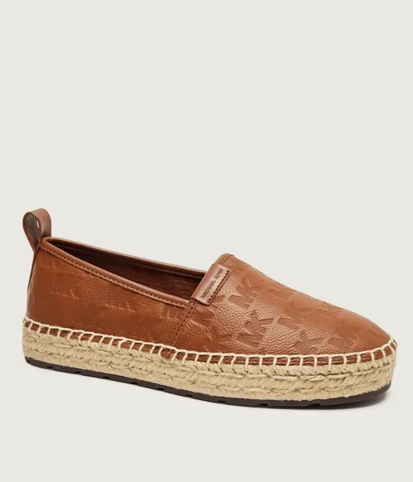 Эспадрильи Elias из кожи Michael Kors, коричневый