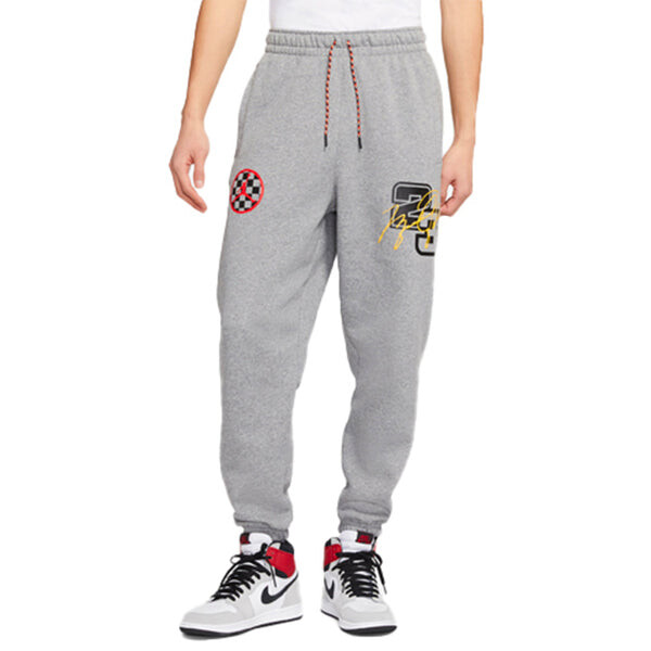 Спортивные штаны Air Jordan MENS Sport DNA Casual Sports Fleeced Pants Grey, серый — фото 3