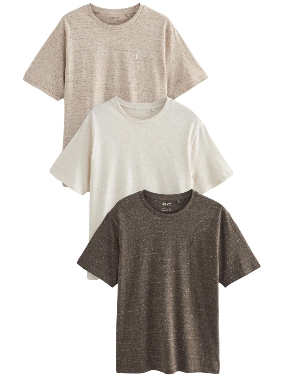 

Классическая футболка Next Shirt, цвет beige/mottled beige