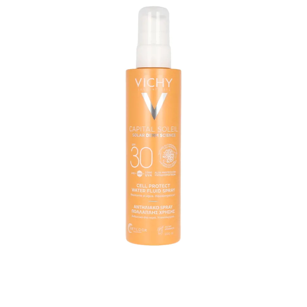 

Солнцезащитный крем Capital Soleil Lait Spf30 Spray Vichy Laboratoires, 200 мл