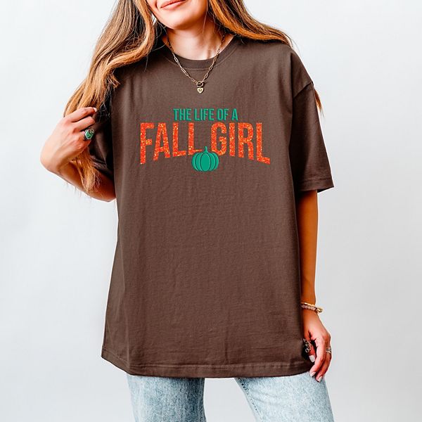 

Футболка женская The life of a fall girl puff/glitter Simply Sage Market, Cocoa, Зеленый, Футболка женская The life of a fall girl puff/glitter Simply Sage Market, Cocoa