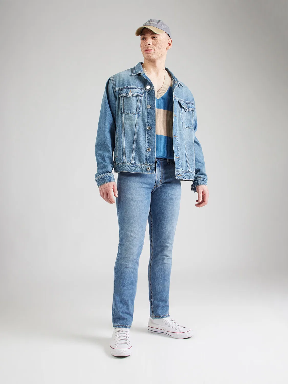 Джинсы зауженного кроя '511 SLIM' Levi'S , синий деним — фото 4