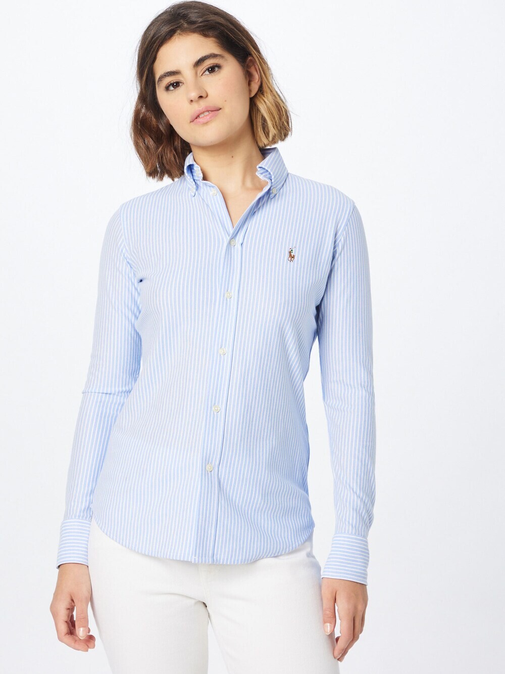 Блузка Polo Ralph Lauren Heidi, синий — фото 2