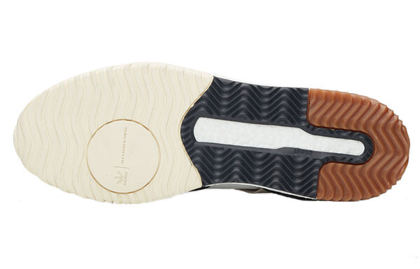 Кроссовки alexander wang x aw bball Adidas, белый — фото 4
