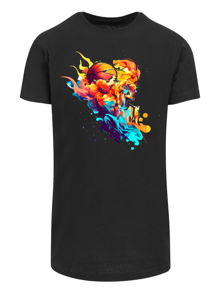 

Длинная баскетбольная спортивная футболка Player LONG черного цвета F4NT4STIC, Черный, Длинная баскетбольная спортивная футболка Player LONG черного цвета F4NT4STIC