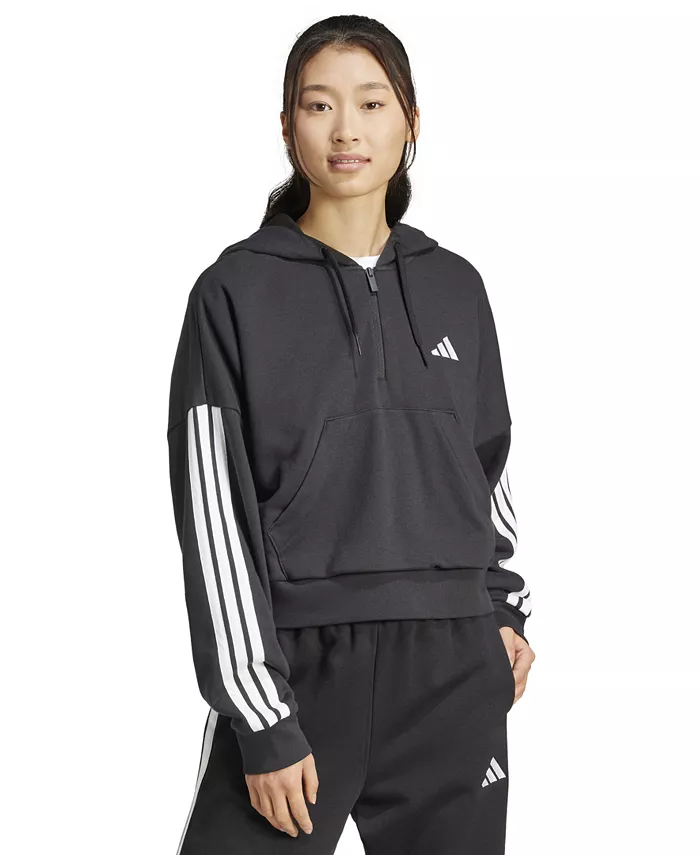 

Женская уютная худи The Essentials Relaxed с капюшоном adidas, черный
