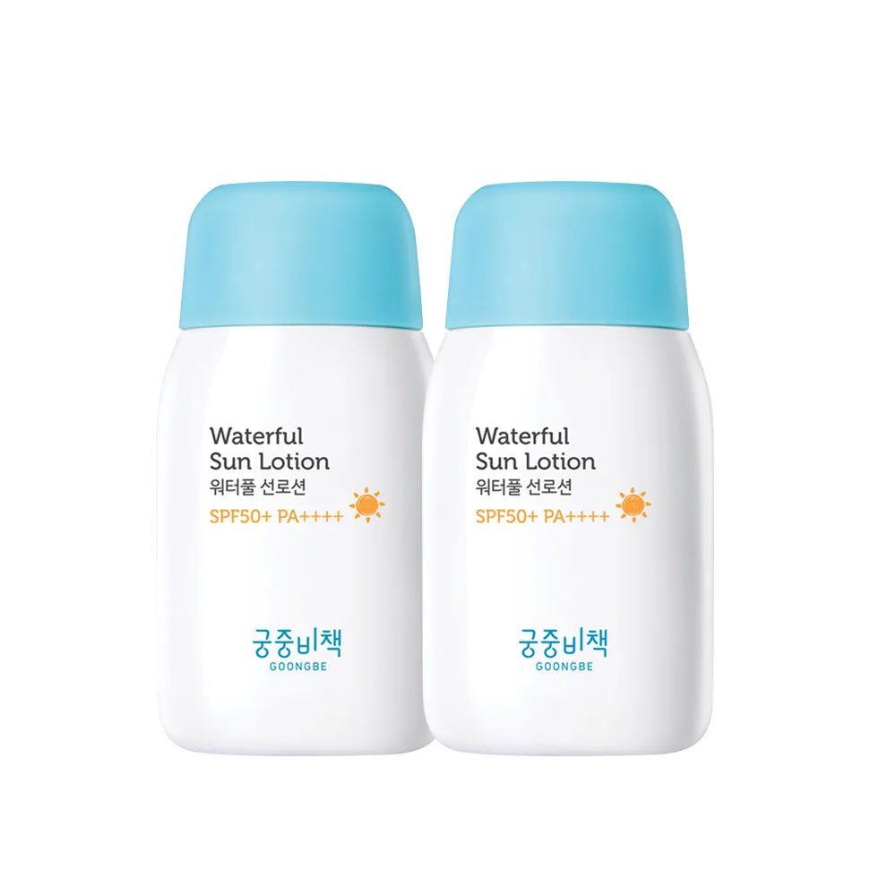 GOONGBE Детский солнцезащитный лосьон с SPF50+ PA++++, 80 г, Sunscreen lotion 80g*2pcs
