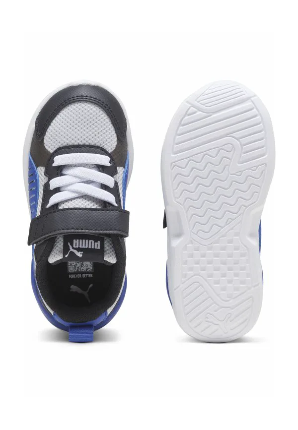 Рентген 3 детские туфли Puma, Glacial Gray-Vivid Blue- Black — фото 3