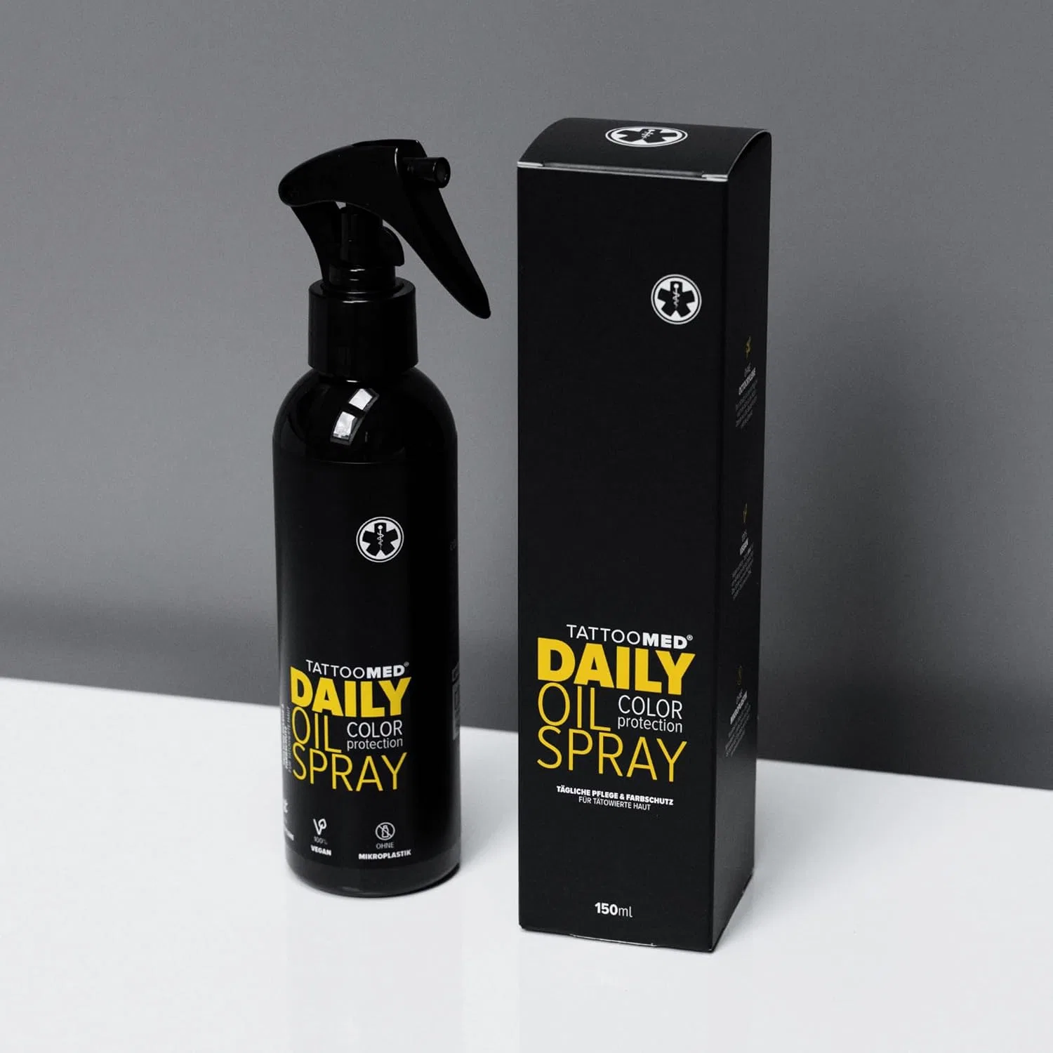Масло-спрей TattooMed Daily Oil Spray 150 мл для ухода за татуировками Tattoomed — фото 2