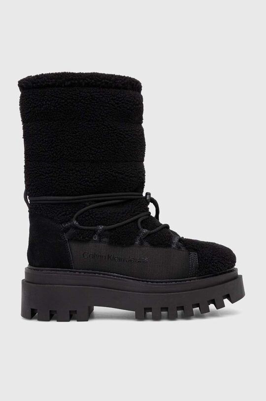 

Зимние ботинки FLATFORM SNOW BOOT SHERPA WN Calvin Klein Jeans, черный