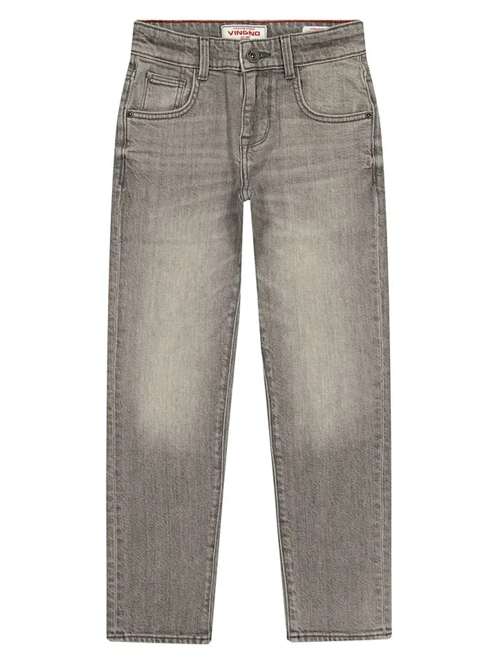 Джинсы Regular fit, Vingino, серый
