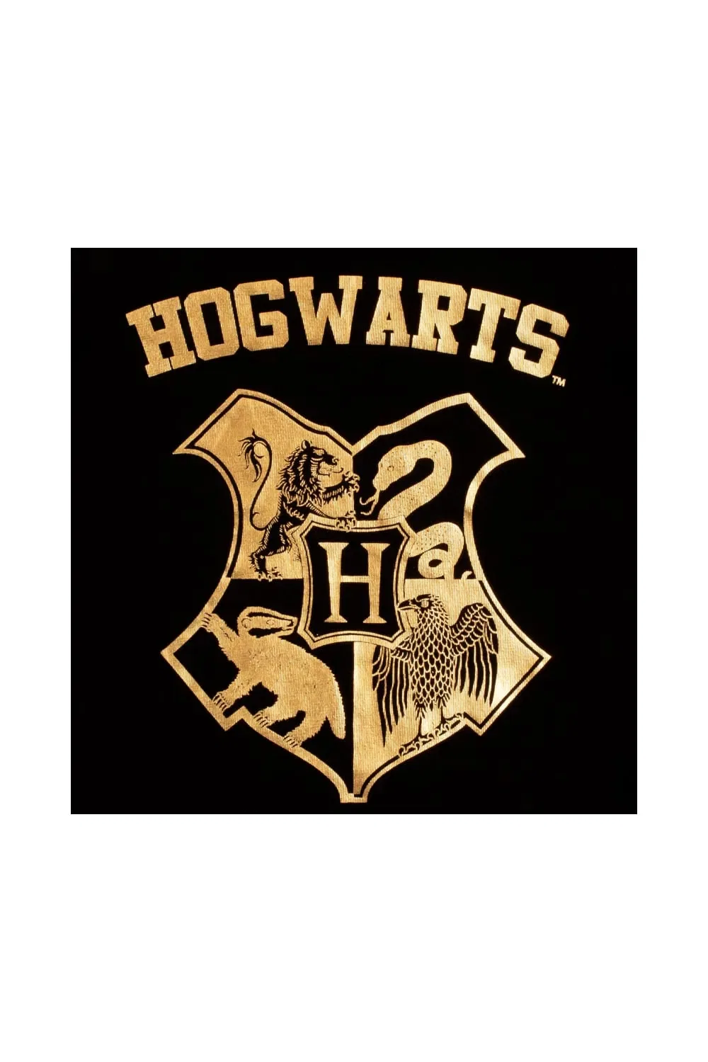 Пижама детская с длинным рукавом Harry Potter, черный — фото 3