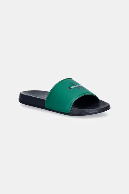 Сланцы детские Calvin Klein Jeans, зеленый