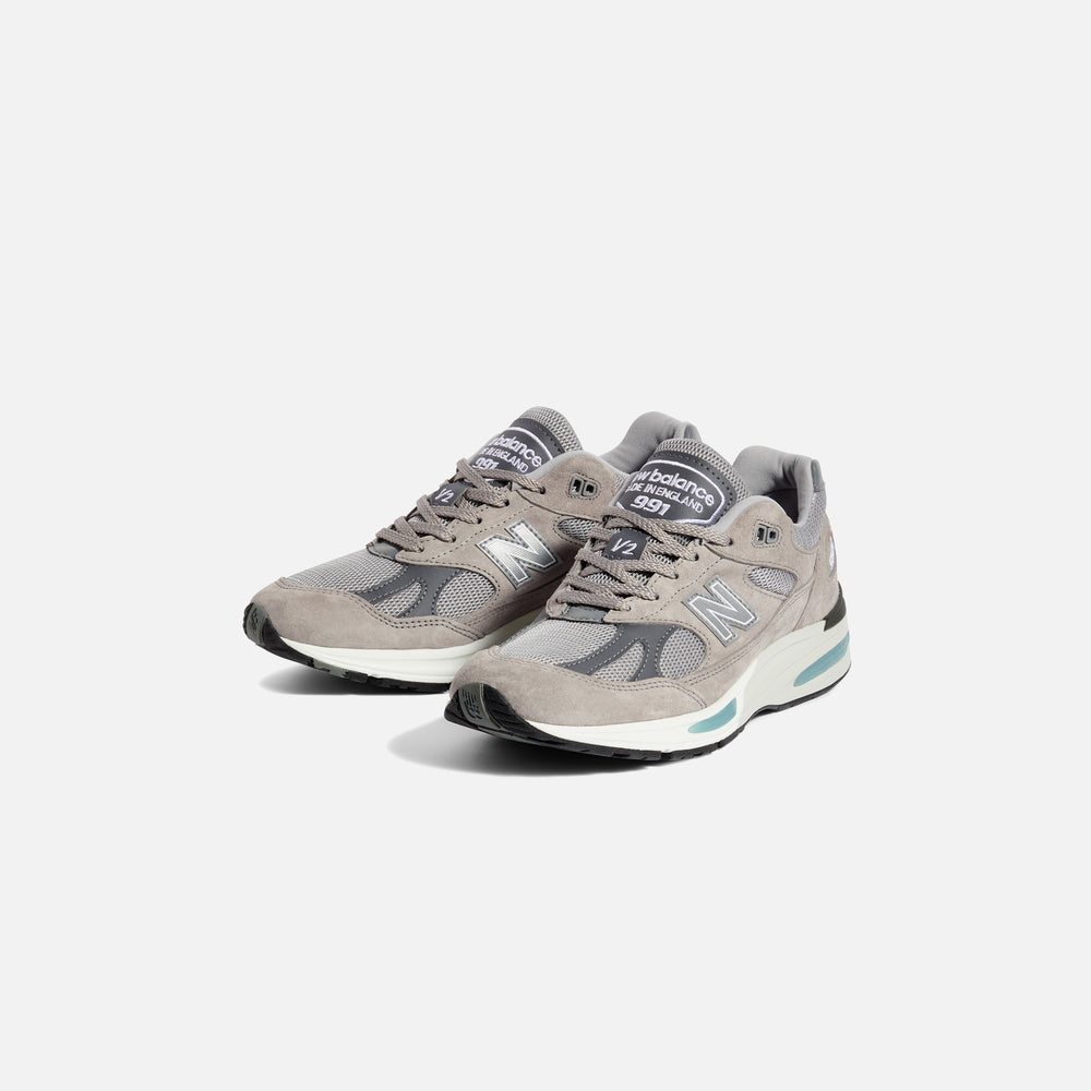 Кроссовки New Balance Made in UK 991v2, цвет Alloy/Smoked Pearl/Silver — фото 4