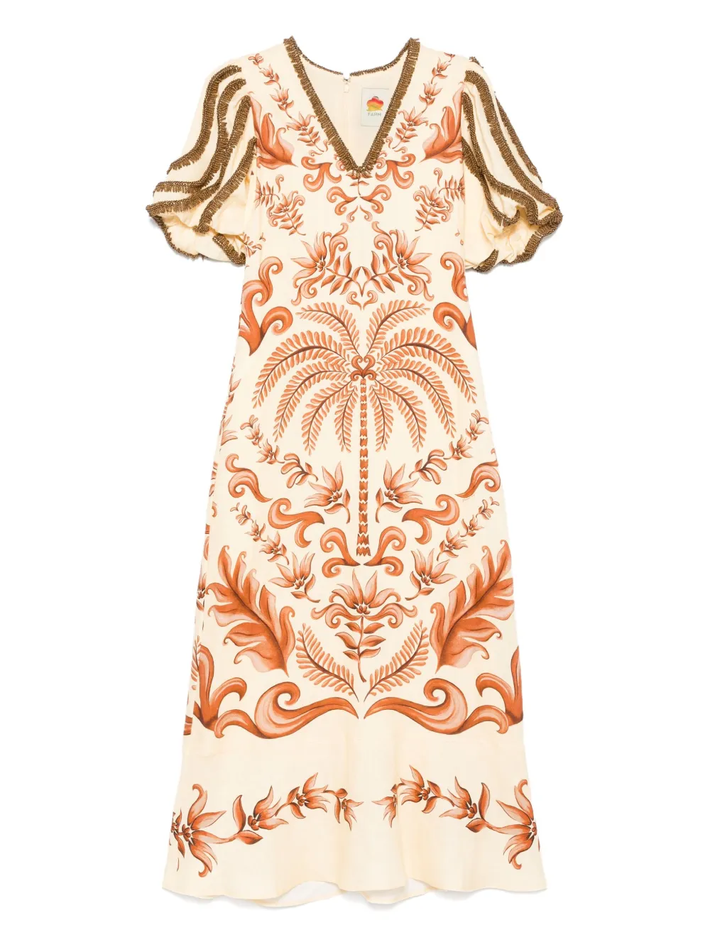 

Платье макси Milani FARM Rio, коричневый