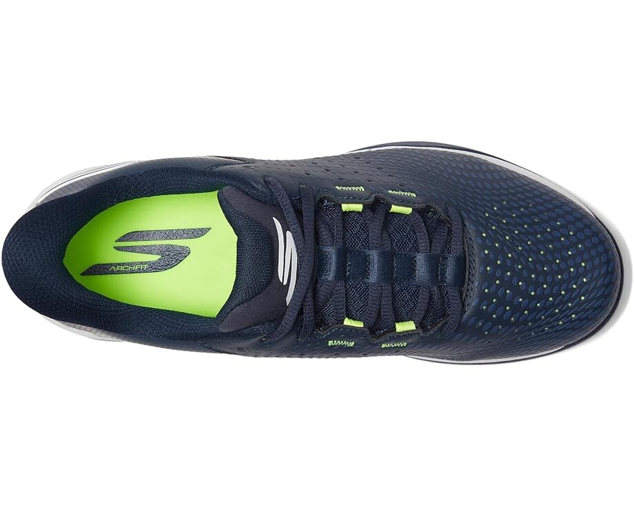 Кроссовки SKECHERS Skechers Pickleball Slip-ins Relaxed Fit: Viper Court Reload, цвет Navy/Yellow — фото 2
