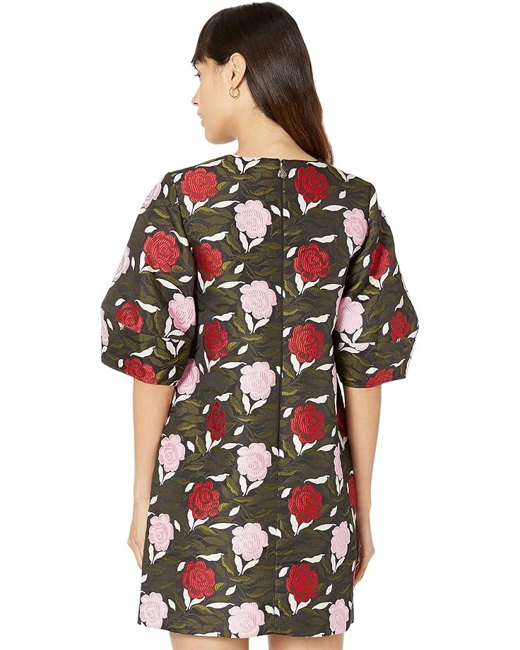 

Платье Kate Spade New York Rose Garden Brocade Dress, черный мульти