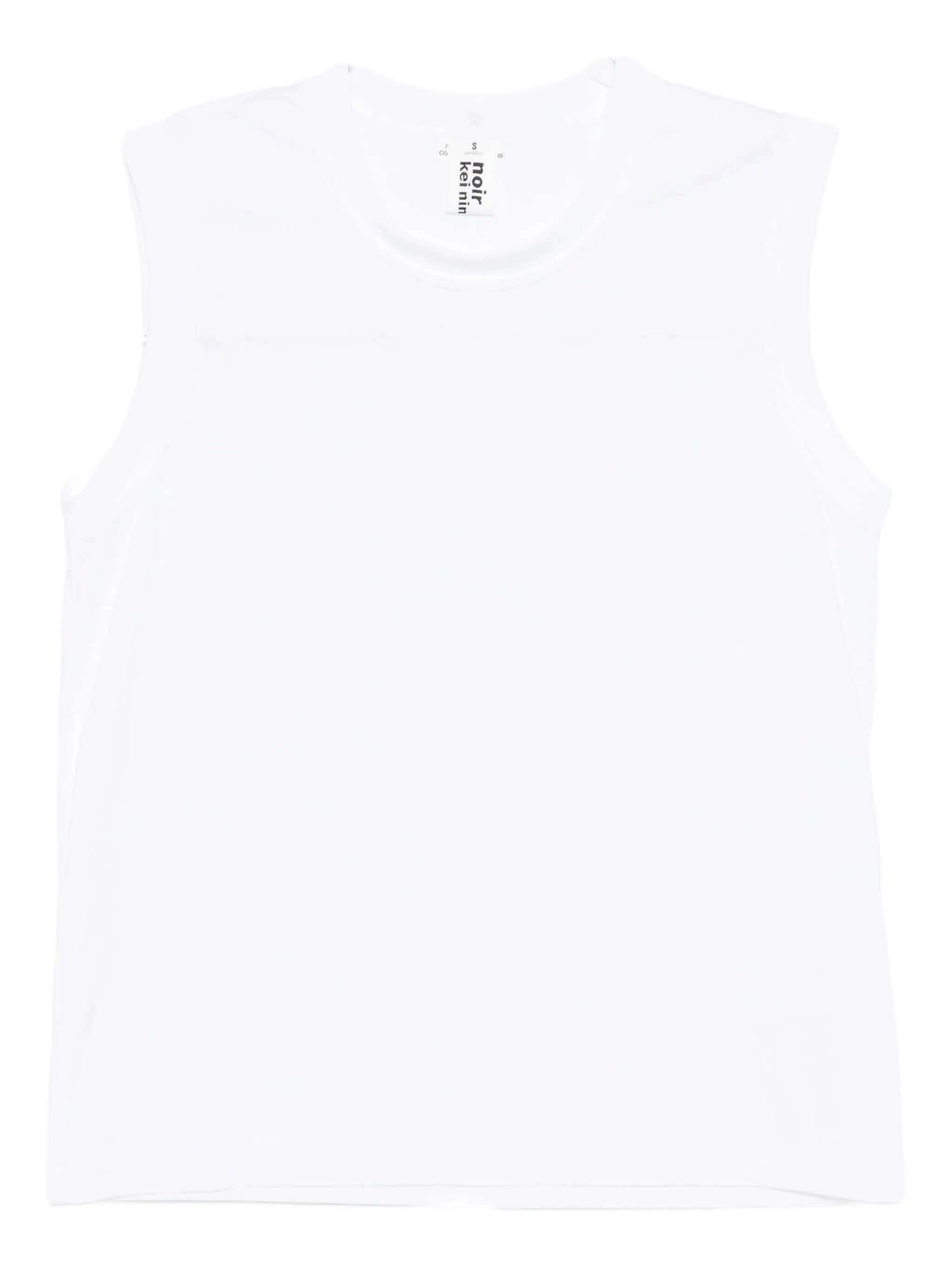 

Топ без рукавов Noir Kei Ninomiya, белый