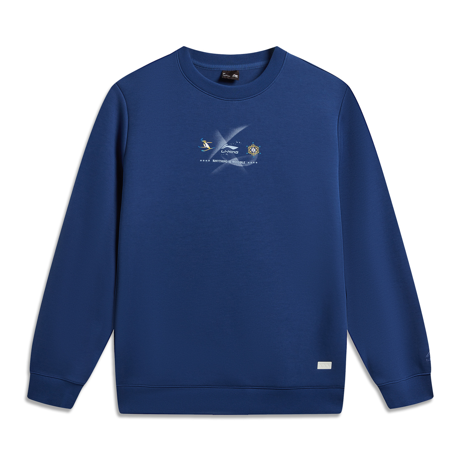 

Толстовка Li-Ning для мужчин, цвет Battleship Blue