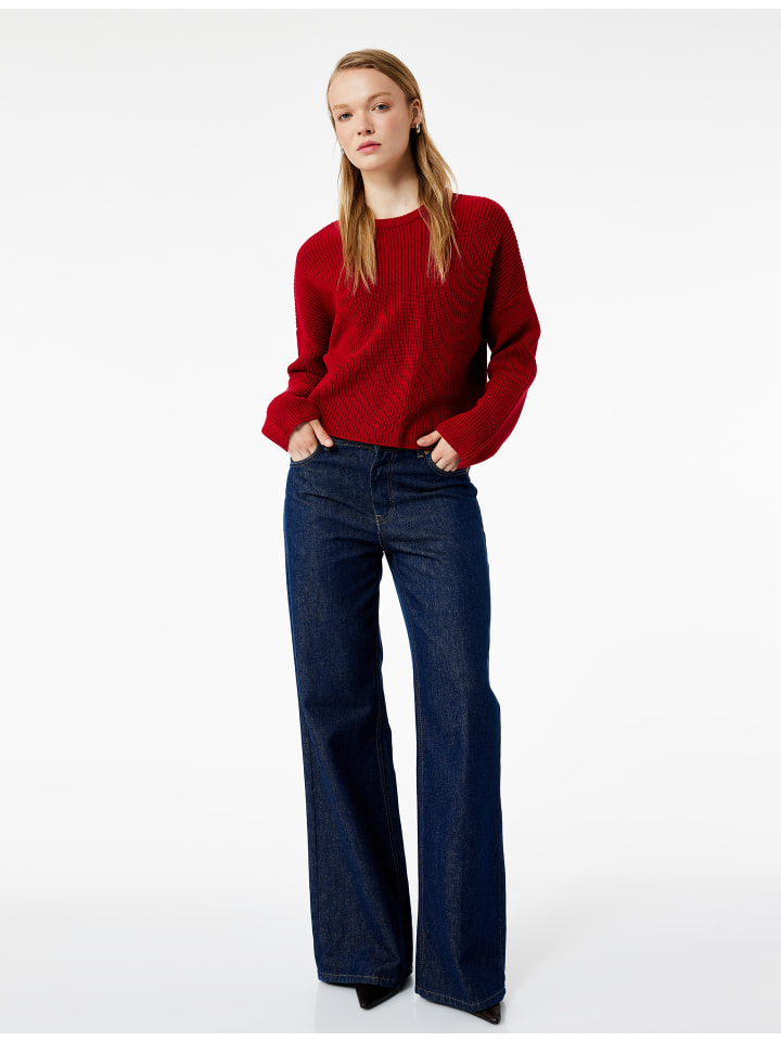 

СВИТЕРА красного цвета KOTON