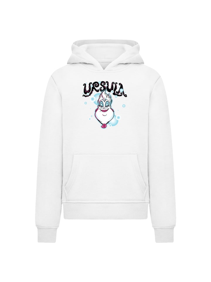 

Пуловер F4NT4STIC Hoodie Disney Bösewichte Ursula Bubbles, белый