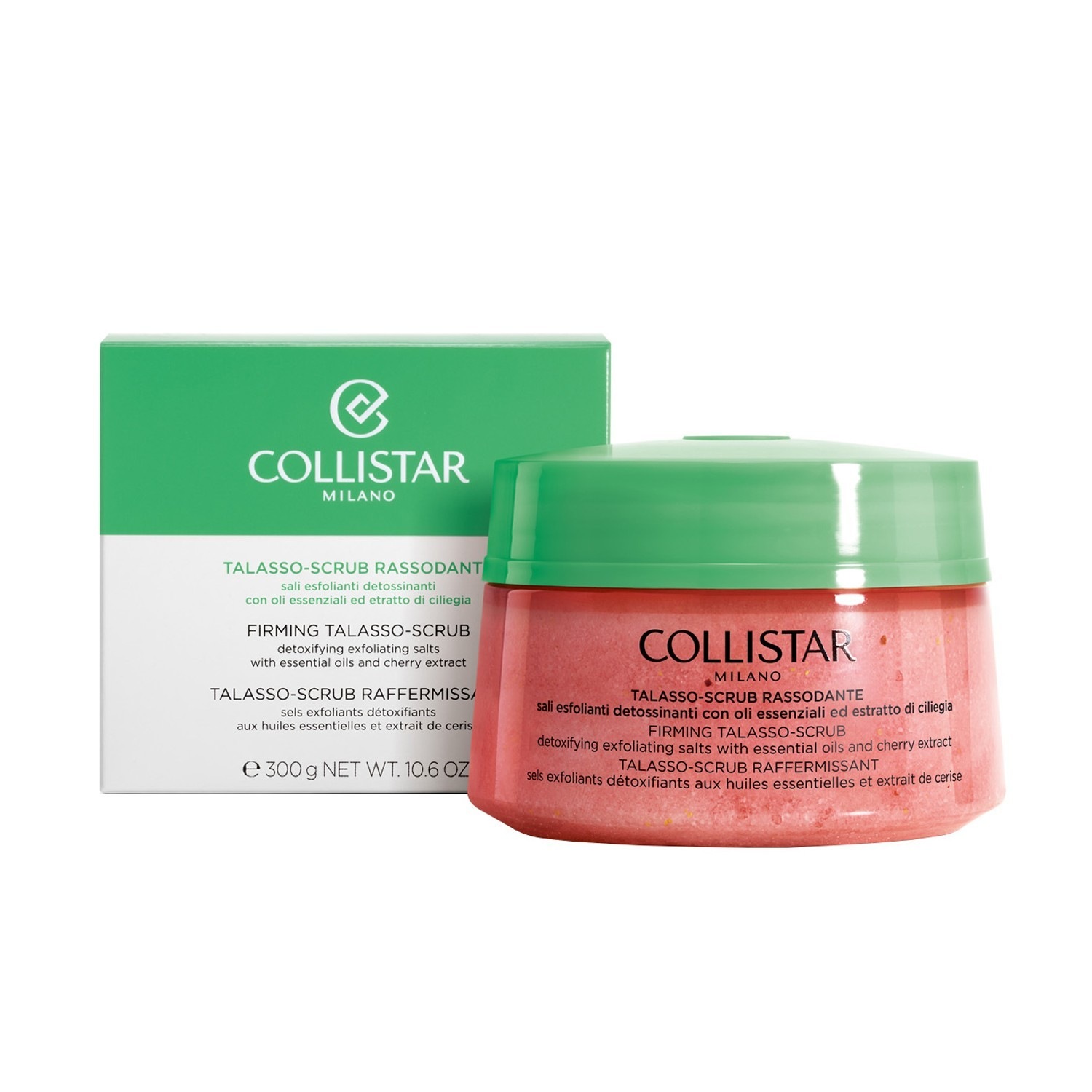 Скраб для тела speciale corpo perfetto talasso-scrub straffend Collistar, вес 300 гр. — фото 2
