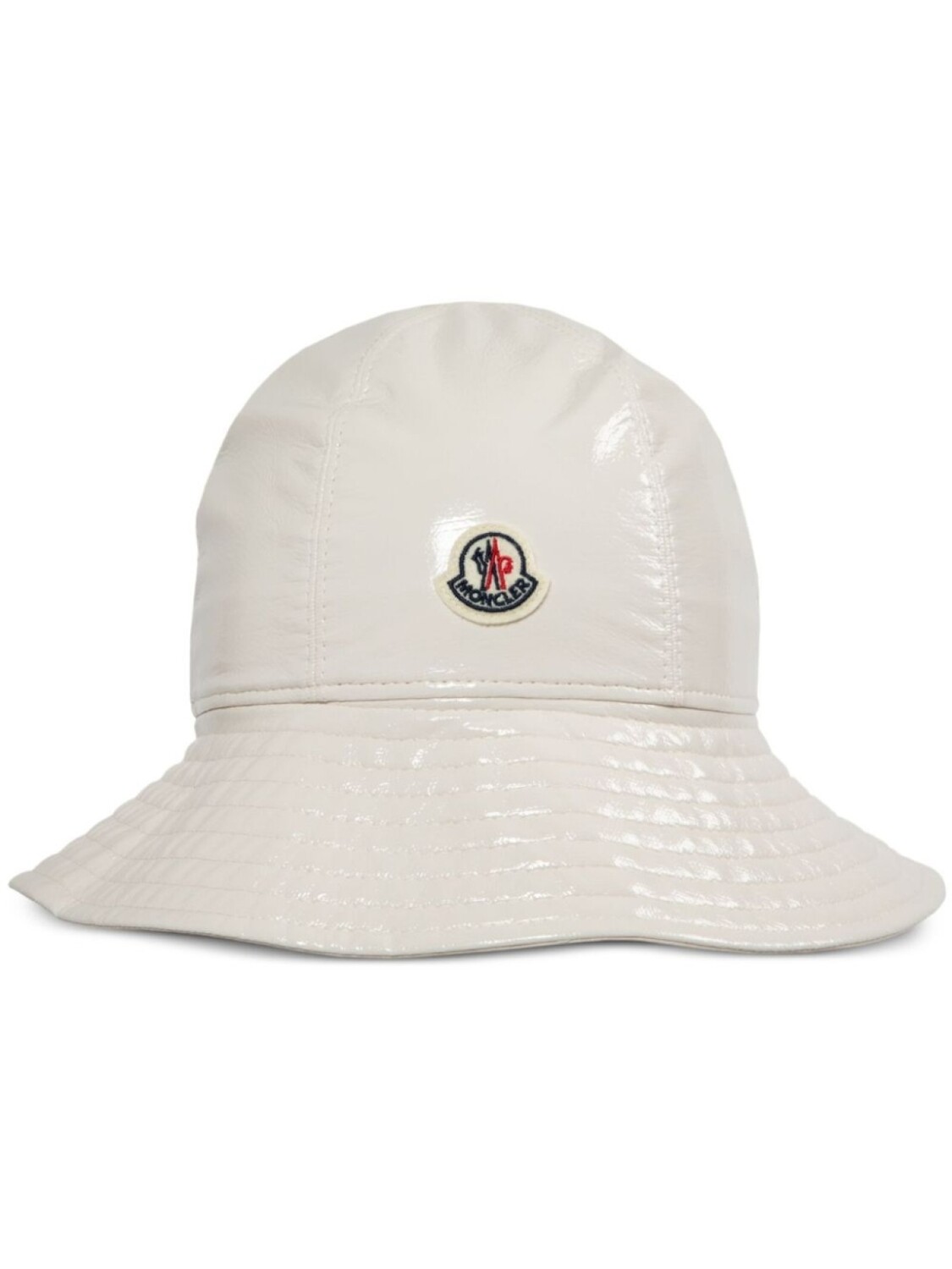 

Панама с аппликацией логотипа Moncler, белый