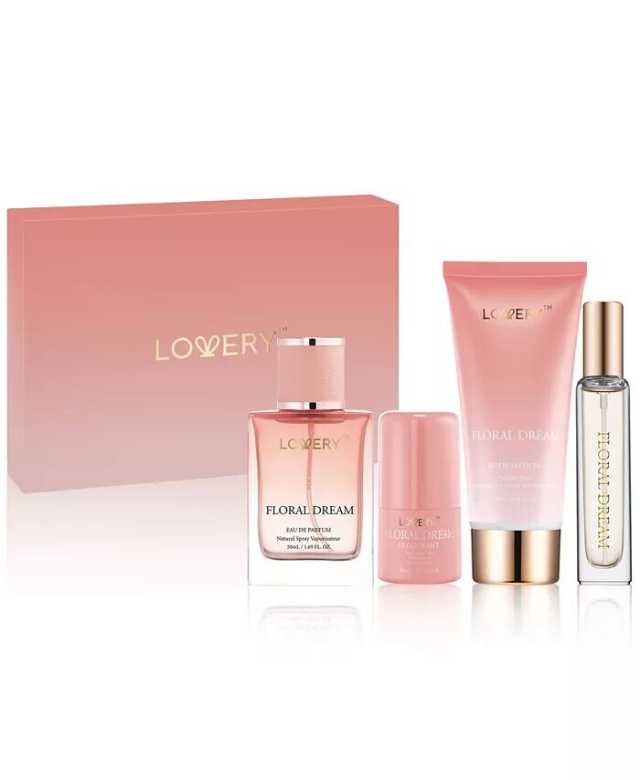 

4 шт. Подарочный набор парфюмированной воды Floral Dream Lovery