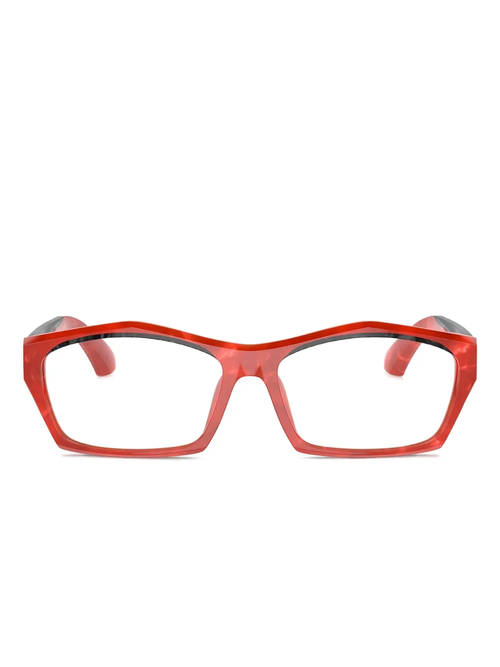 

Очки geometric frames Alain Mikli, красный