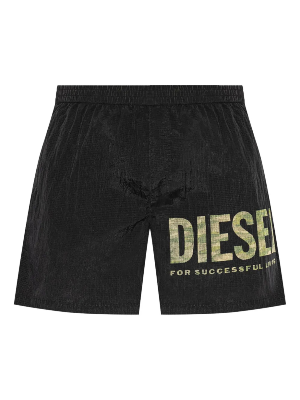 

Шорты для плавания с логотипом Diesel, черный