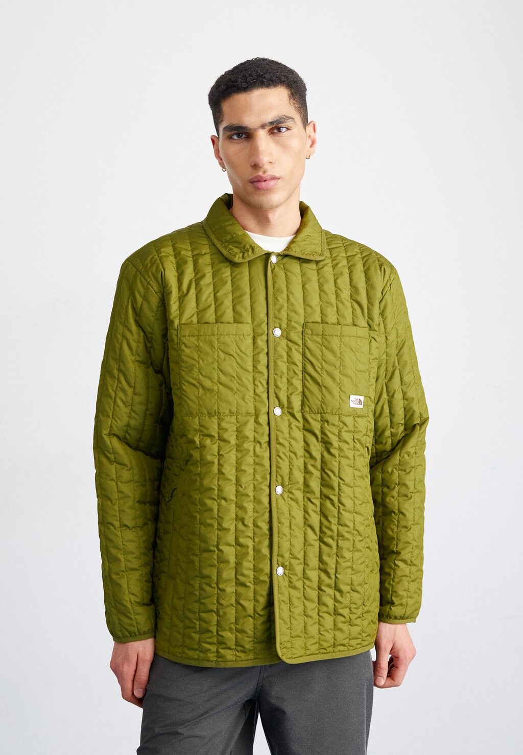 

Межсезонная куртка Reversible Visoke Jacket The North Face, цвет forest olive/pine needle