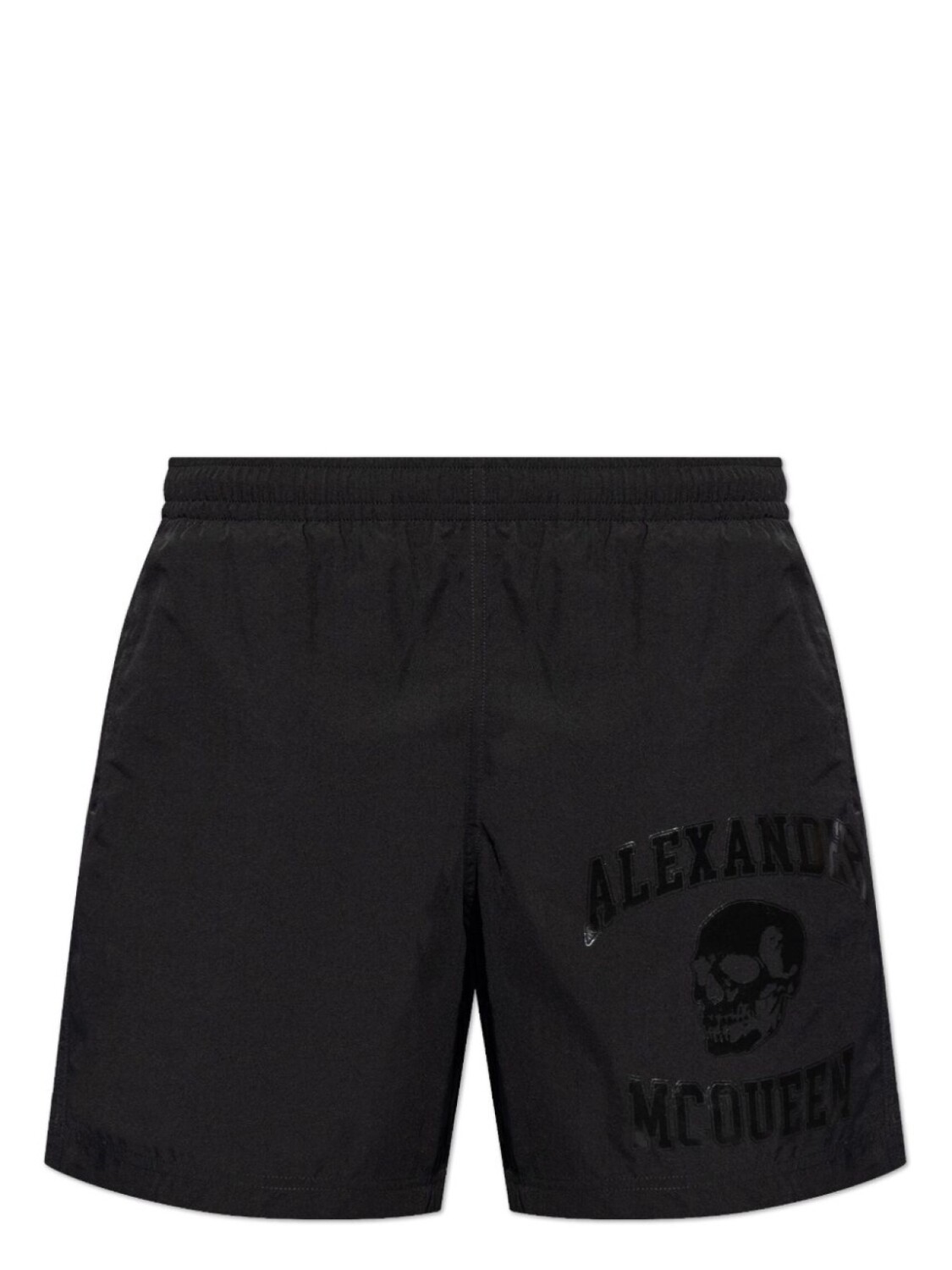 

Alexander McQueen плавки-шорты с логотипом, черный